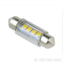 T11x36mm C5W C10W LED ضوء السيارة الداخلية